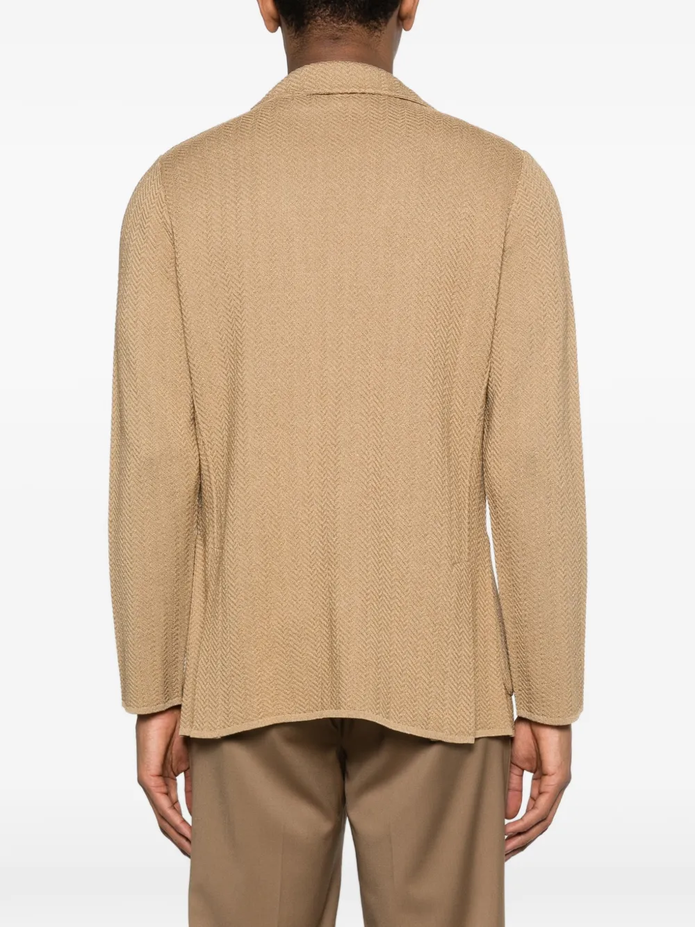 Lardini Blazer met bloemdetail Beige