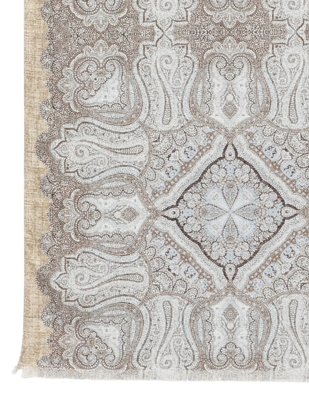  Dell'oglio Salina Paisley Scarf - Neutrals 