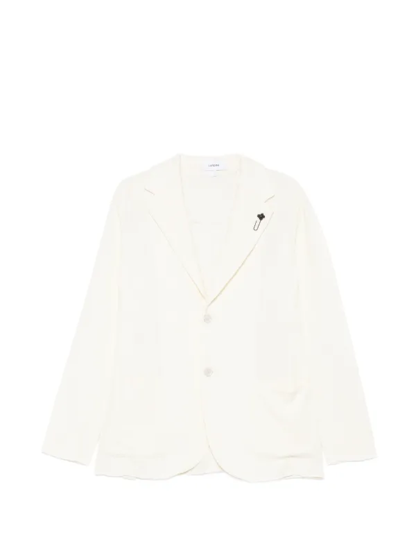 Lardini ニット ジャケット | ホワイト | FARFETCH JP