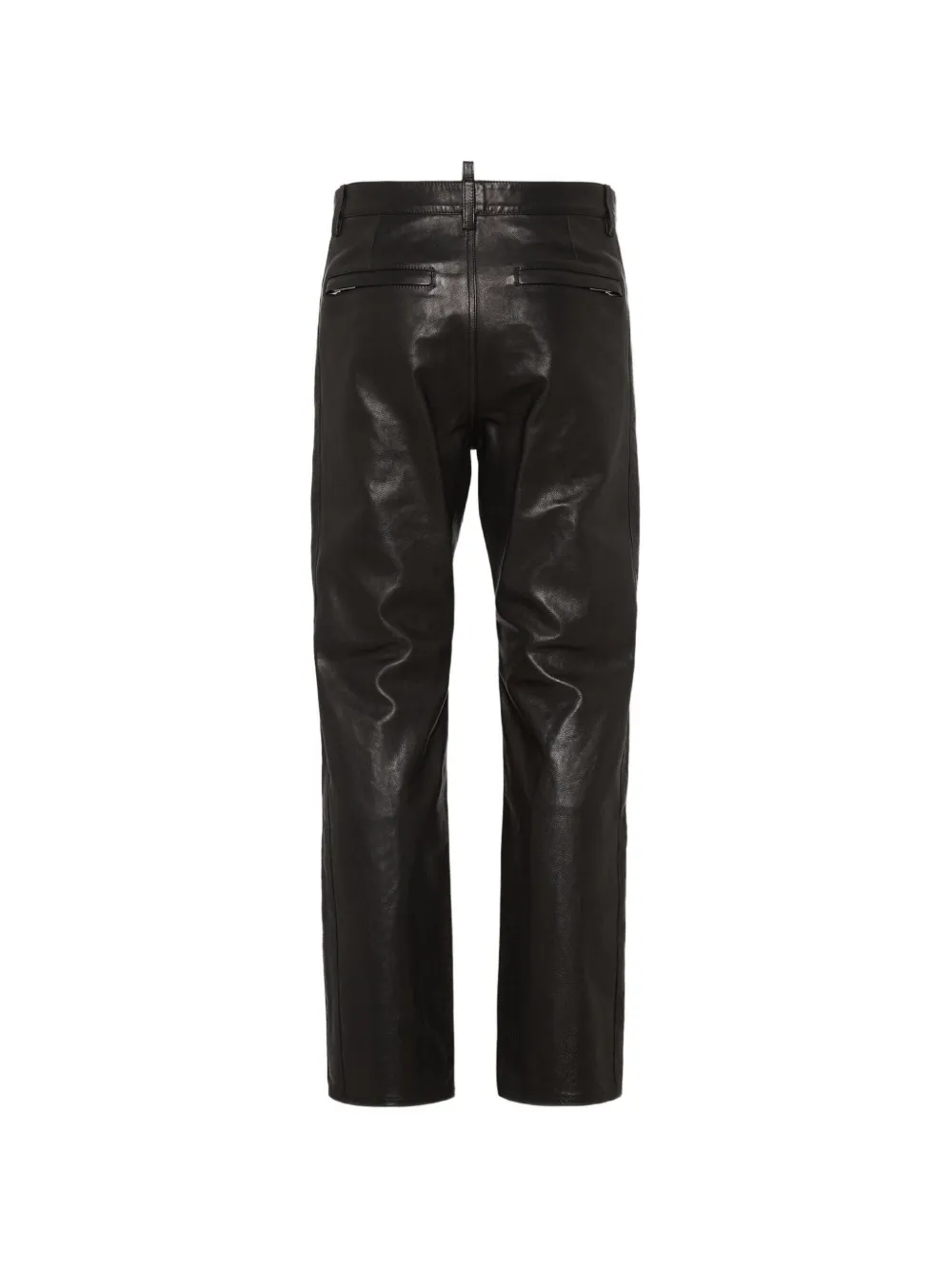 DSQUARED2 Twist leren broek Zwart
