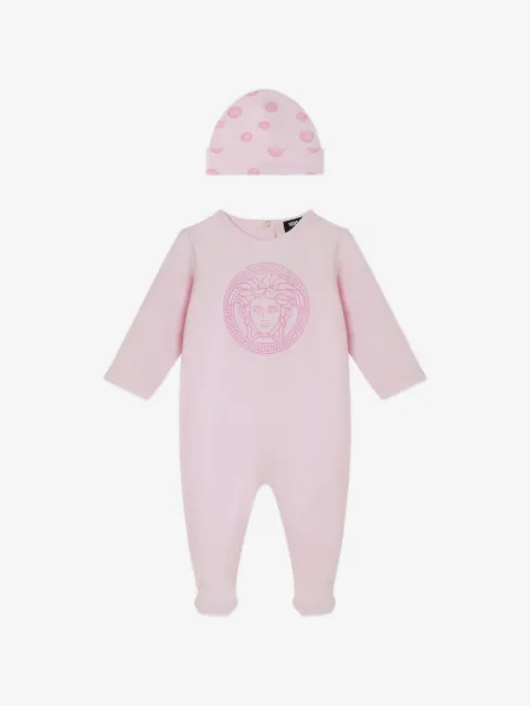 Versace Kids Medusa Dots pajamas set