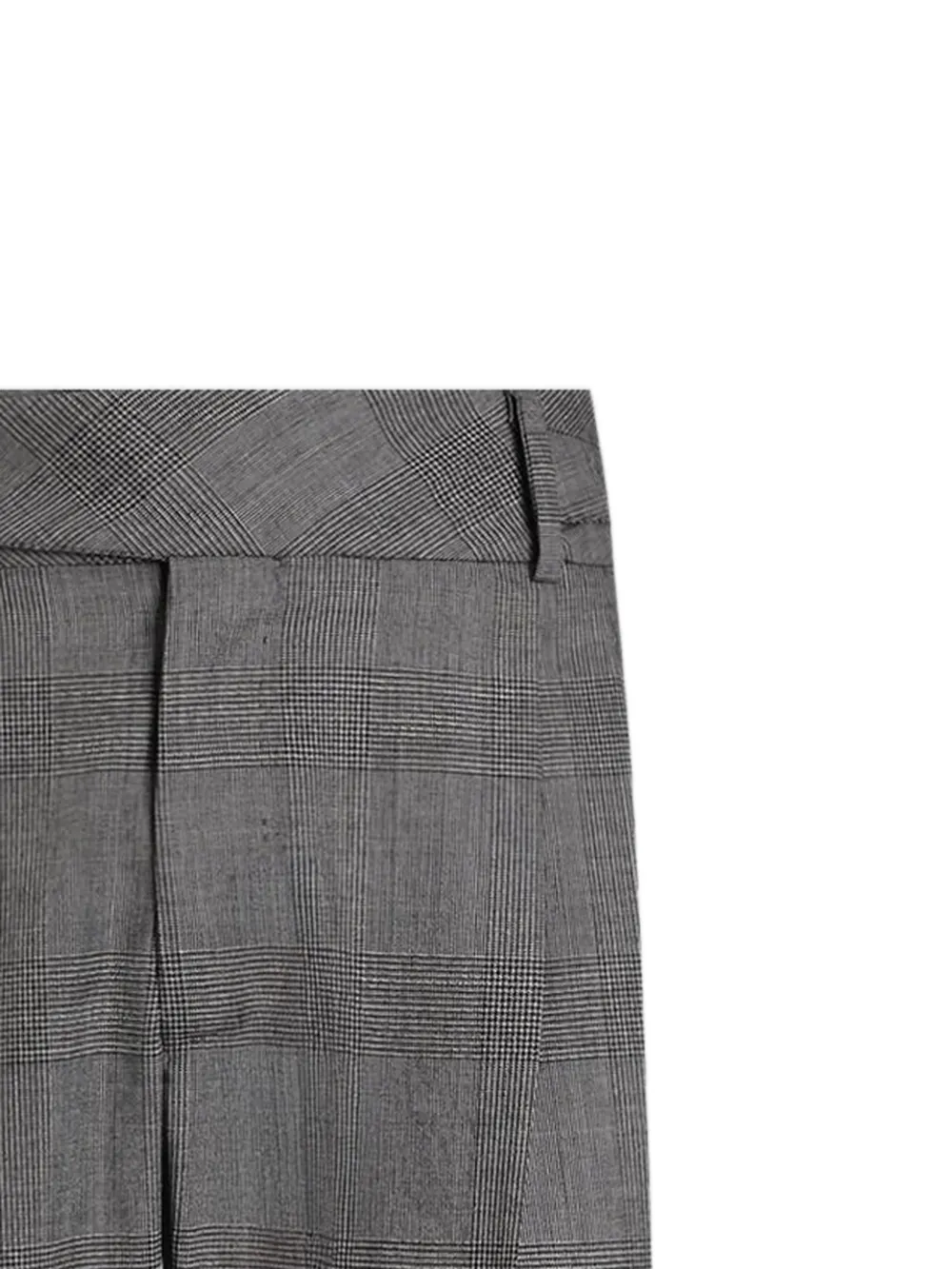 Dolce & Gabbana Geruite broek Grijs