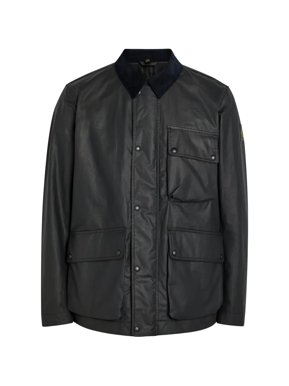 Belstaff Incline corduroy-collar jacket | Blue
