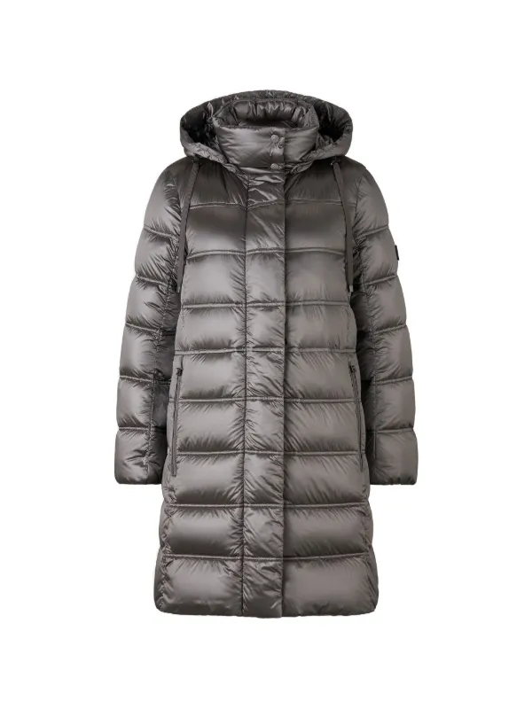 Bogner Lynn Quilted Coat in Grey