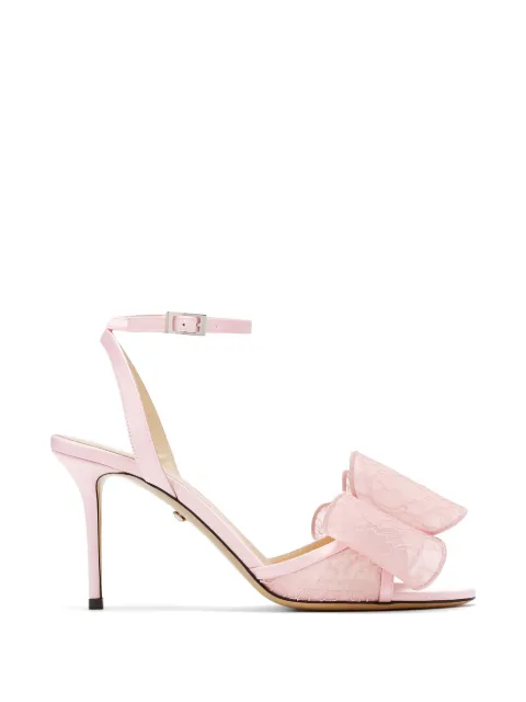 MACH & MACH Le Cadeau bow-detail lace sandals