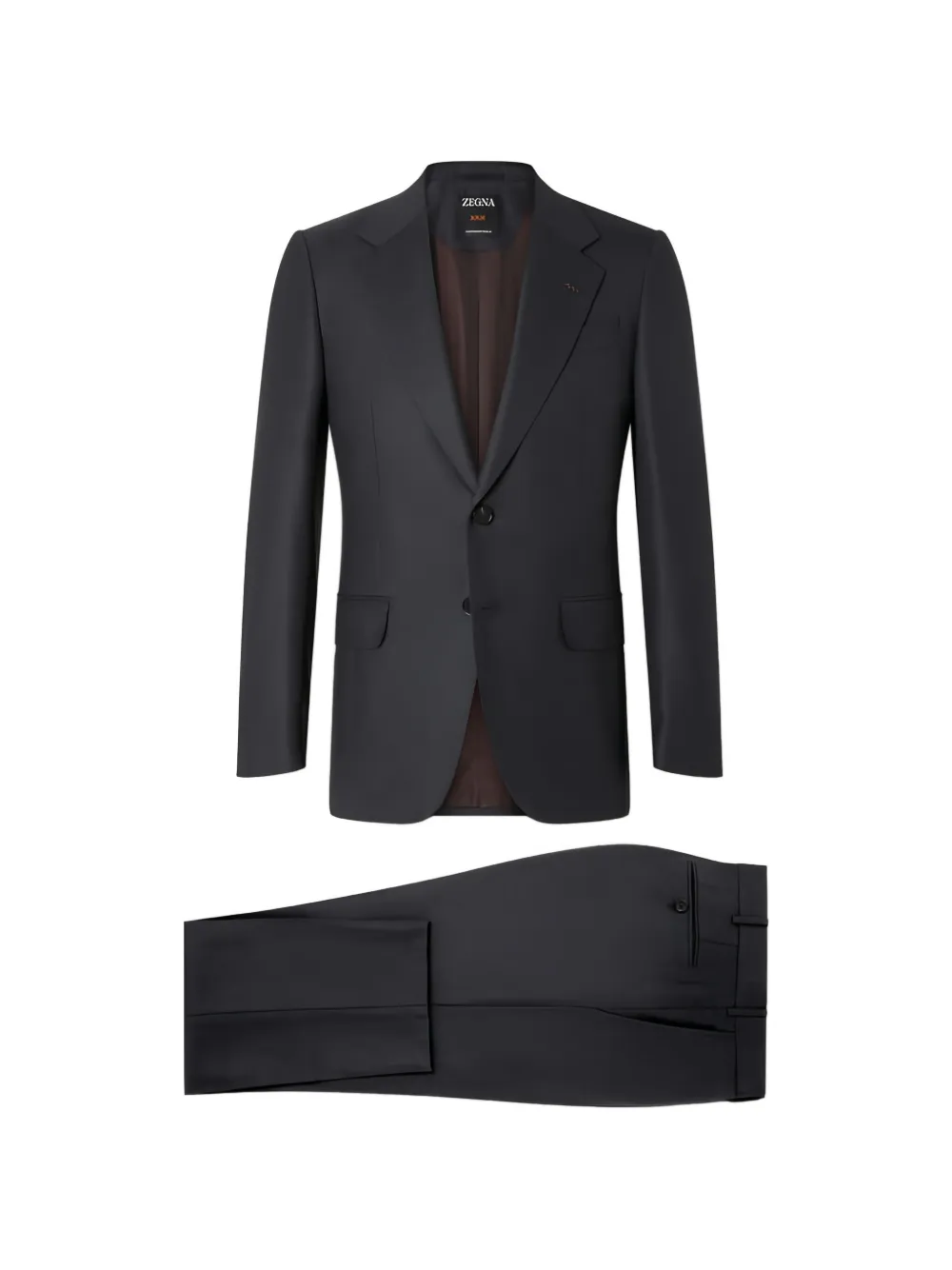 Zegna centoventimila wool suit - Grigio