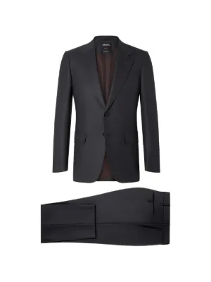 Zegna Trofeo™ 600 テーラードスーツ | ブラック | FARFETCH JP
