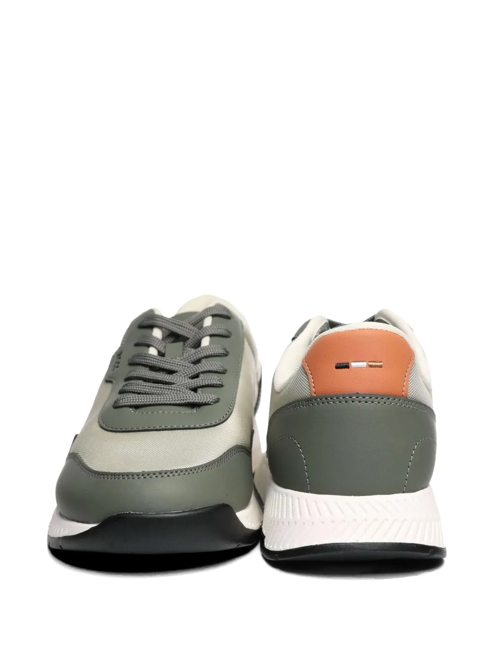BOSS Sneakers met vlakken Beige