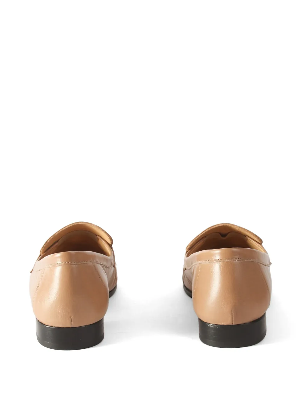 Rejina Pyo Loafers met ruches Bruin