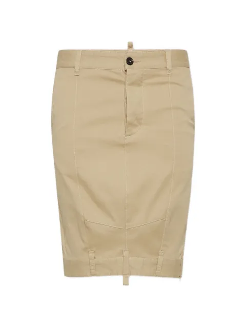 DSQUARED2 x Bettter chino midi skirt