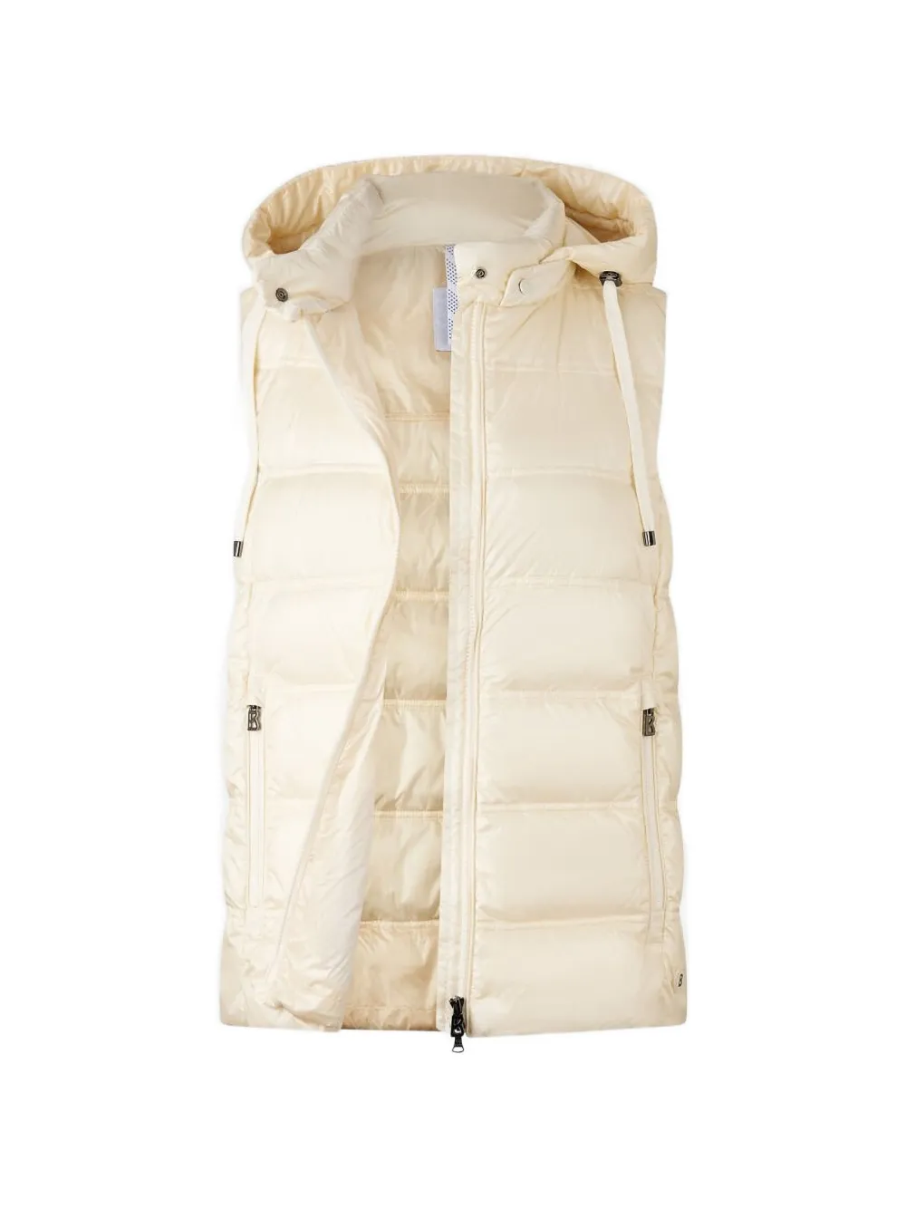  Bogner Liddy Detachable-hood Quilted Gilet - Neutrals 