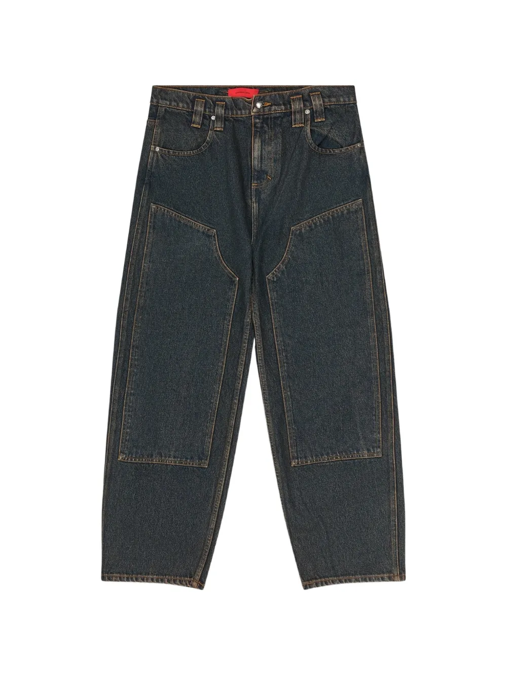 Eckhaus Latta blue baggy jeans