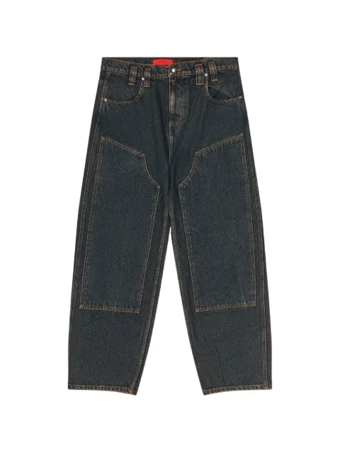 Eckhaus Latta blue baggy jeans