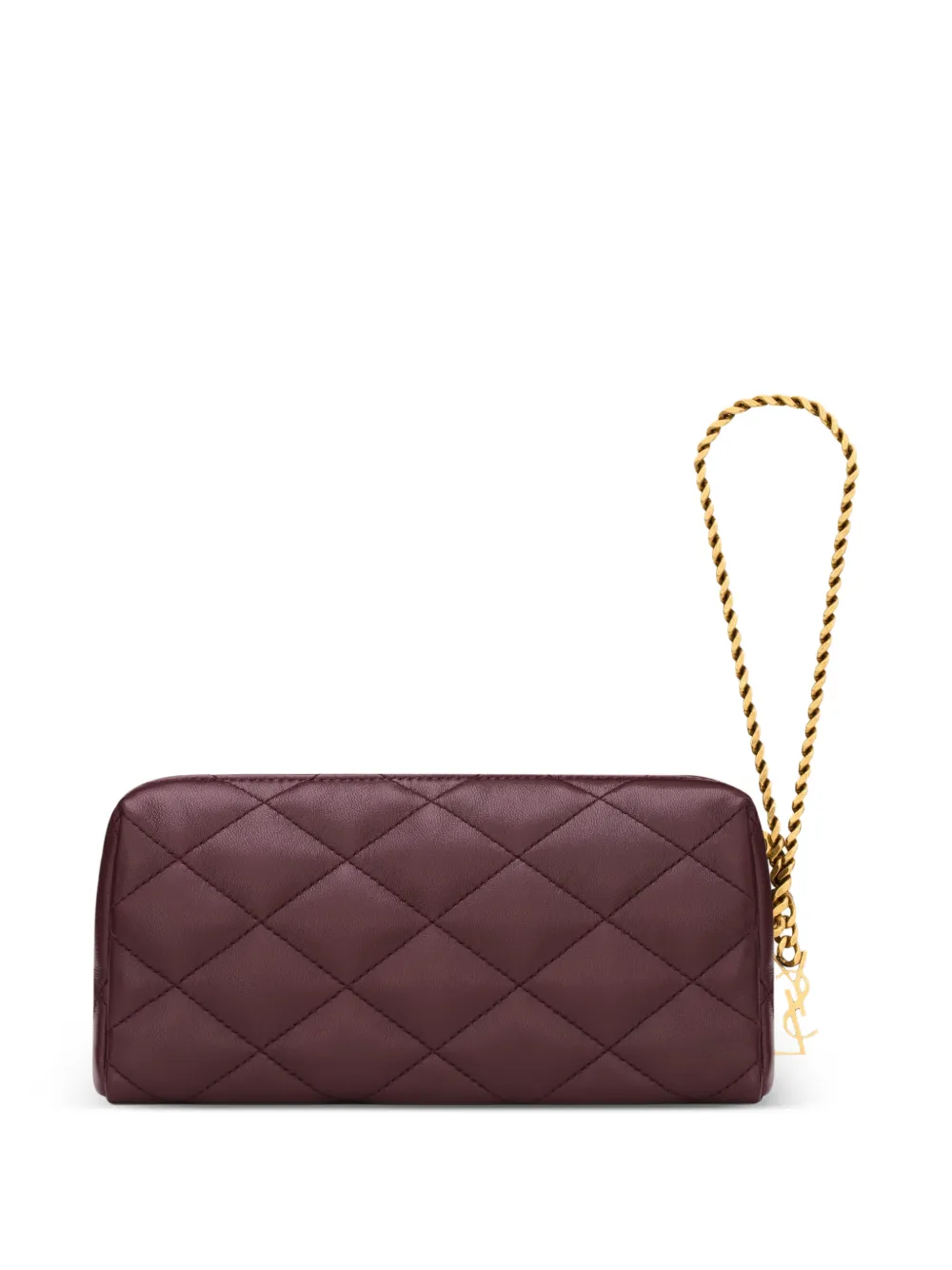  Saint Laurent Cassandre Clutch Bag - Purple 
