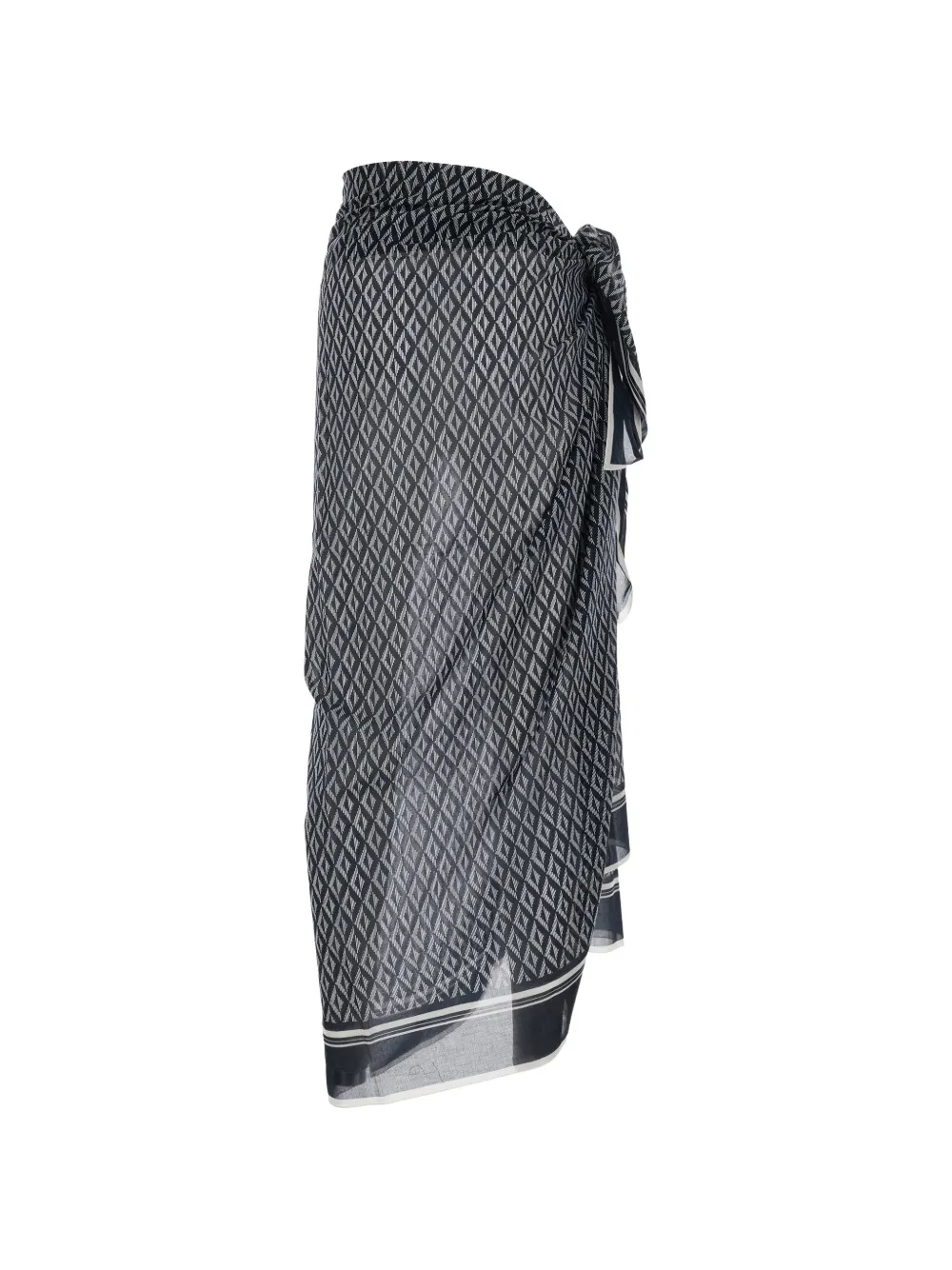 TOM FORD 다이아몬드 프린트 스커트 | 비치 액세서리