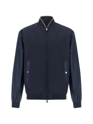 CHANEL Pre-Owned double-CC zip-up Jacket | Grey | FARFETCH