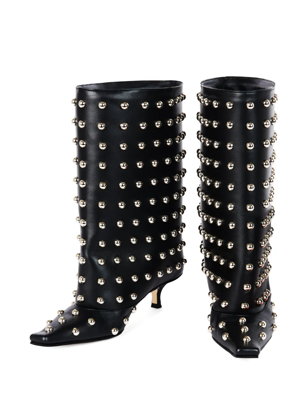 A.W.A.K.E. Mode 50 mm Dana laarzen met hak Zwart