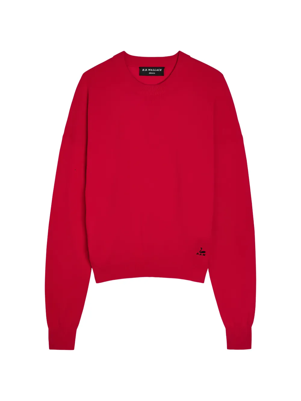 B.B. Walace crew-neck sweater - Rot