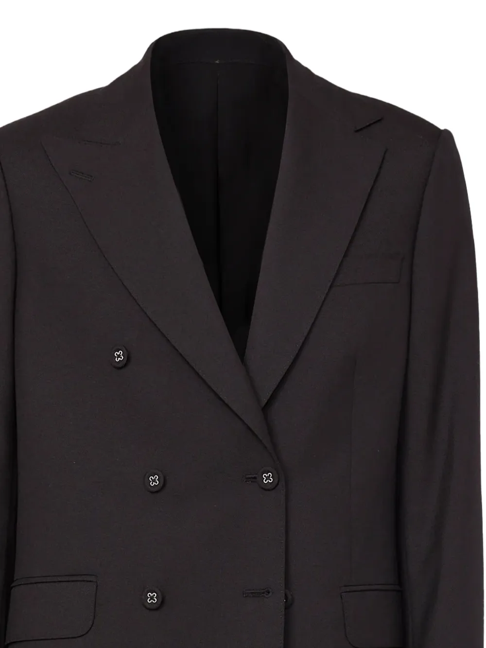  Officine Generale Double-breasted Blazer - Black 