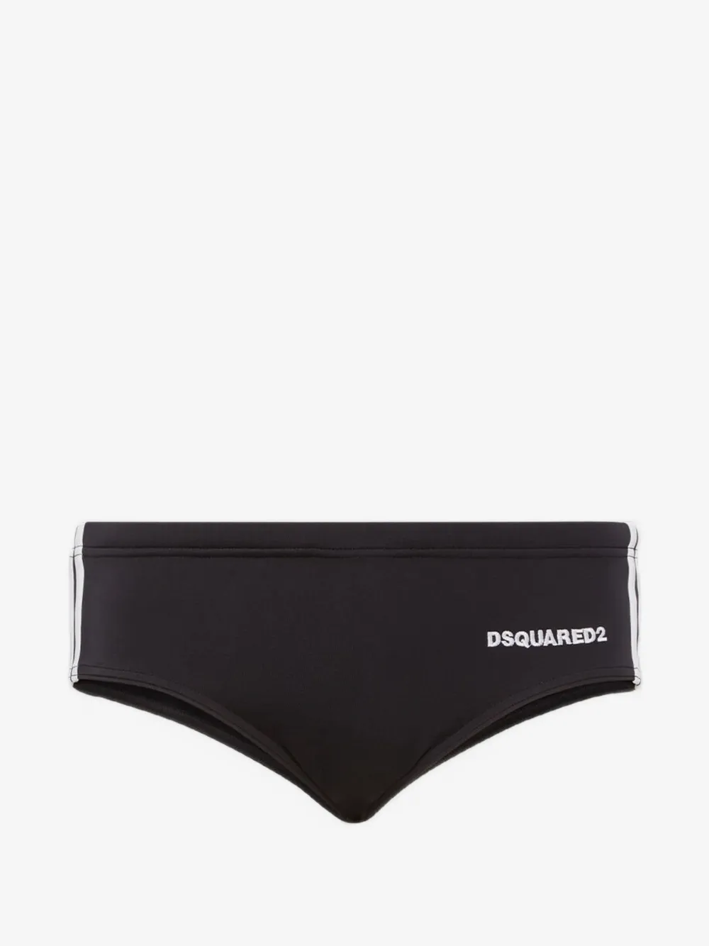DSQUARED2 Badehose mit Logo | Schwarz | Image 1