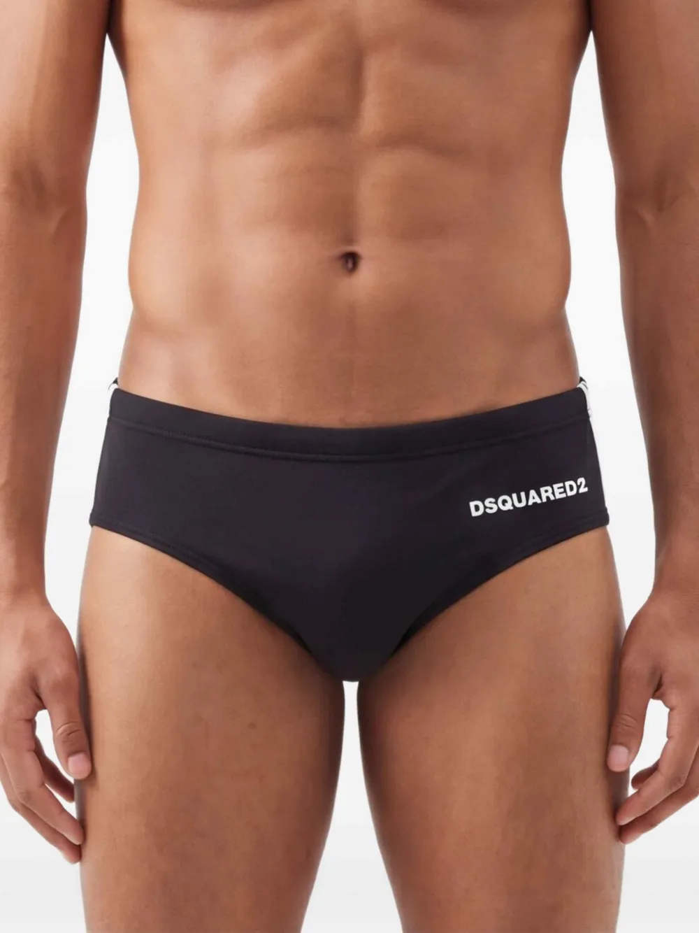 DSQUARED2 Zwembroek met logo Zwart