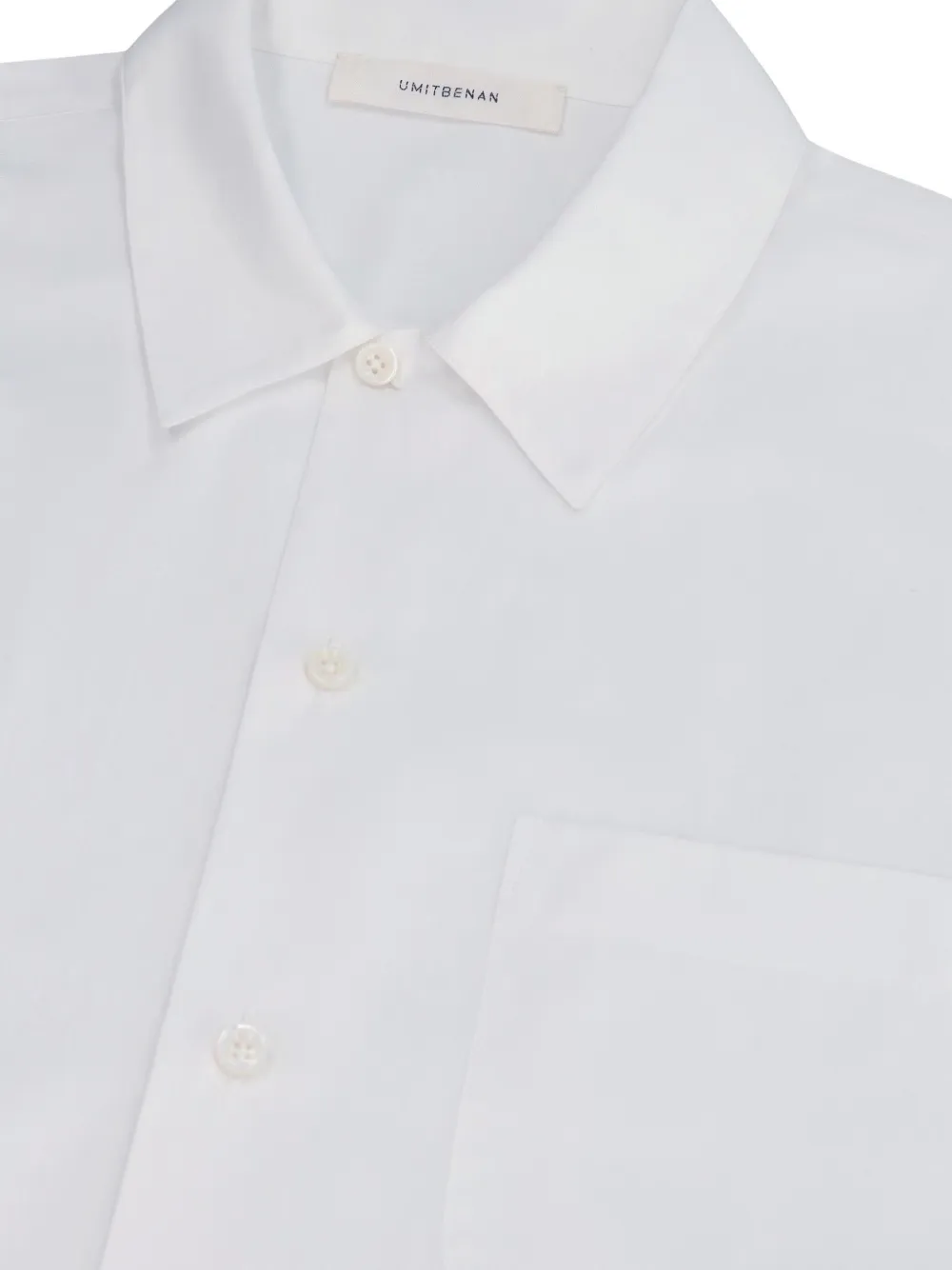  Umit Benan Weekend Chest-pocket Shirt - White 