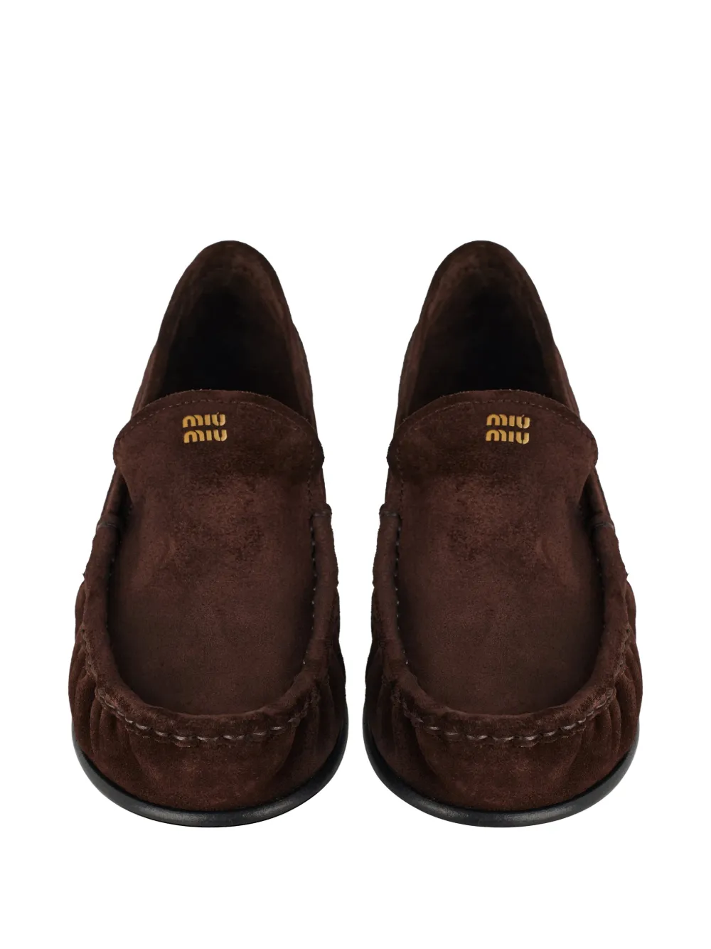 Miu suede loafers Bruin