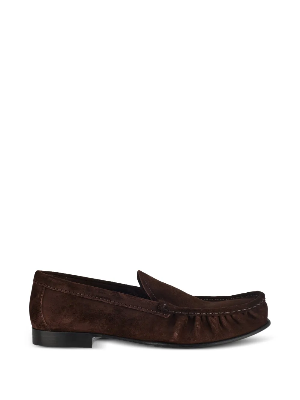Miu Miu suede loafers - Marrone