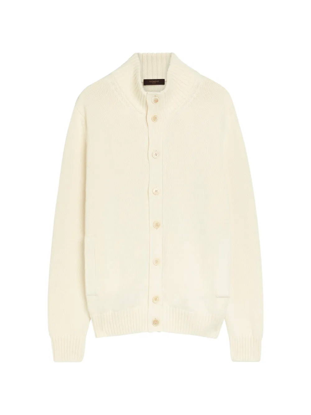 slowear 골지 코튼 가디건 | 뉴트럴 | Image 1
