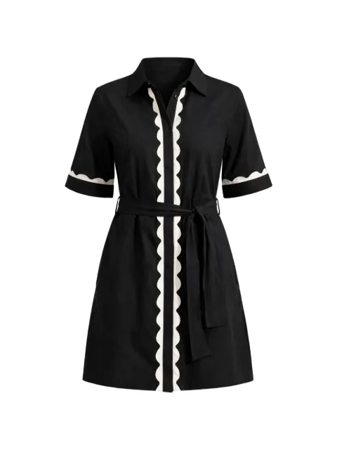 Seafolly vestido corto con cinturón