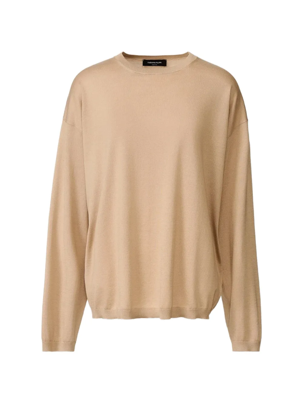 Fabiana Filippi crew-neck sweater - Toni neutri