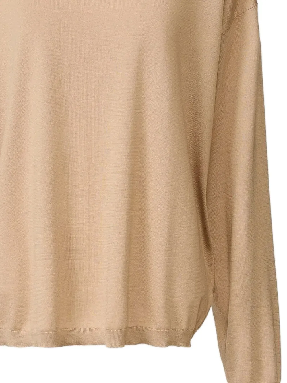 Fabiana Filippi Trui met ronde hals Beige