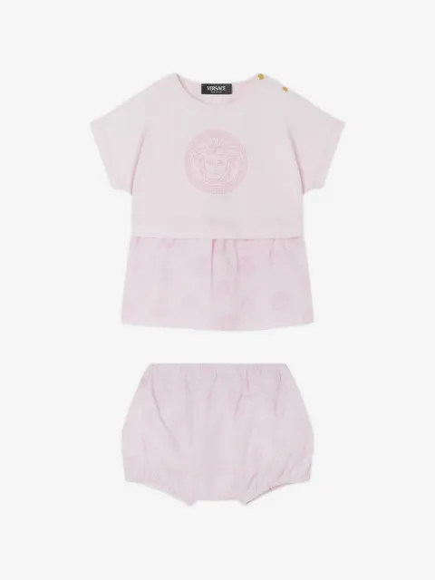 Versace Kids graphic-print dress set