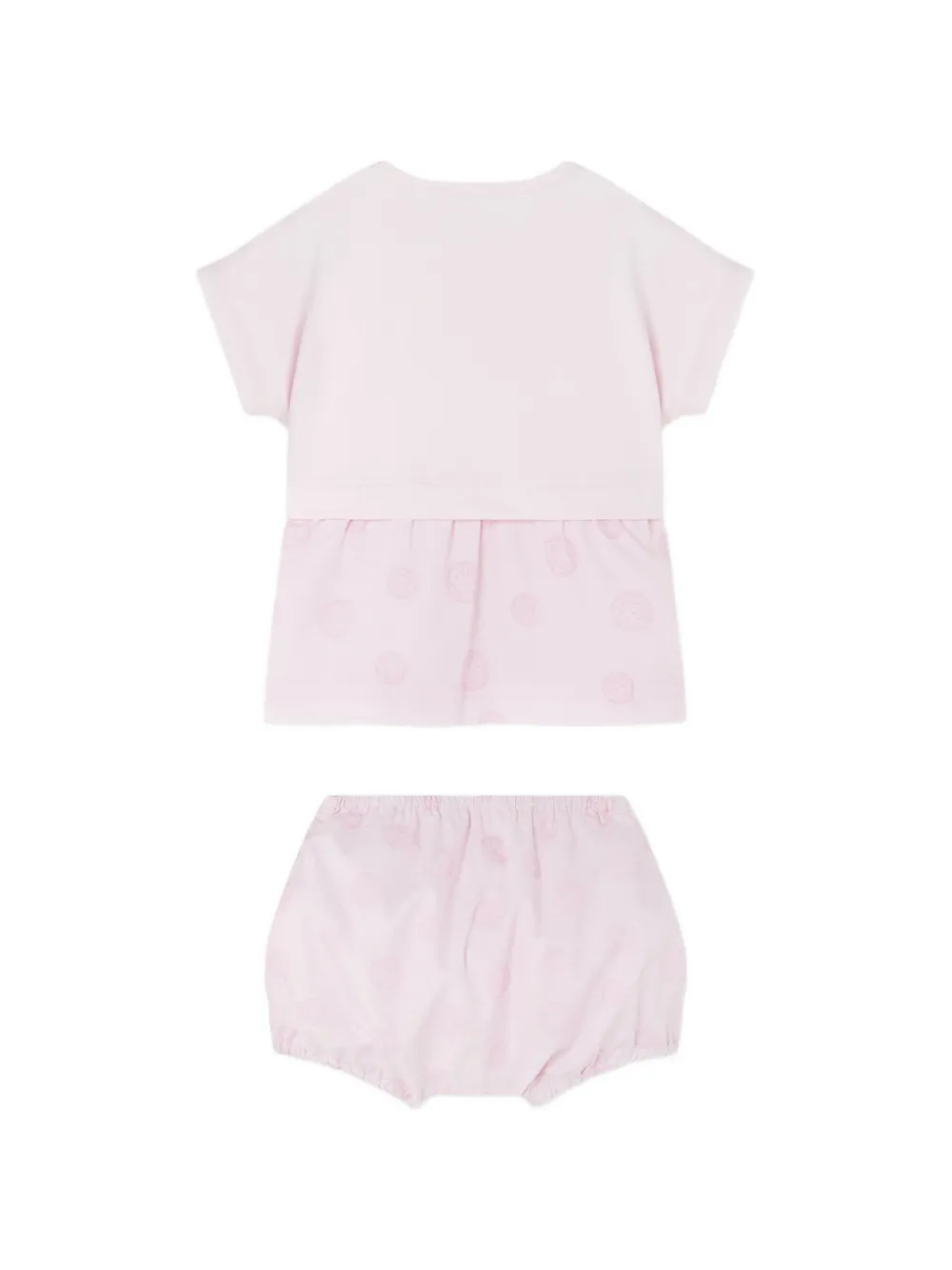 Versace Kids Jurken met print Roze