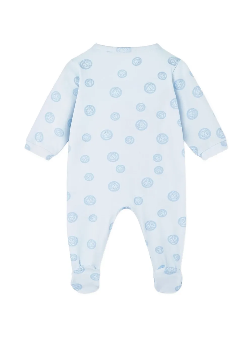 Versace Kids Pyjama met Medusa print Blauw