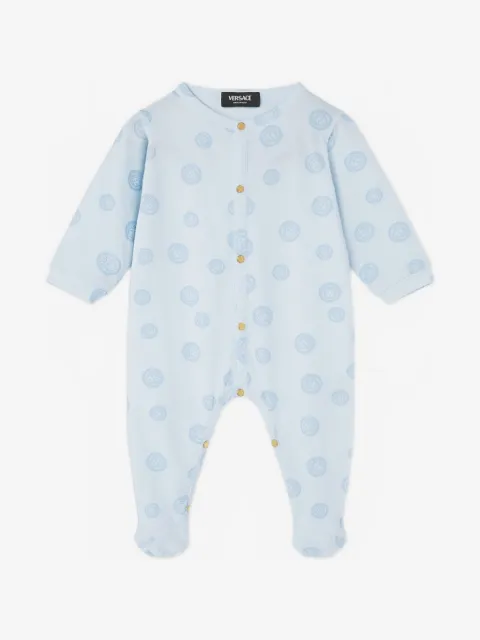 Versace Kids medusa-print pajama