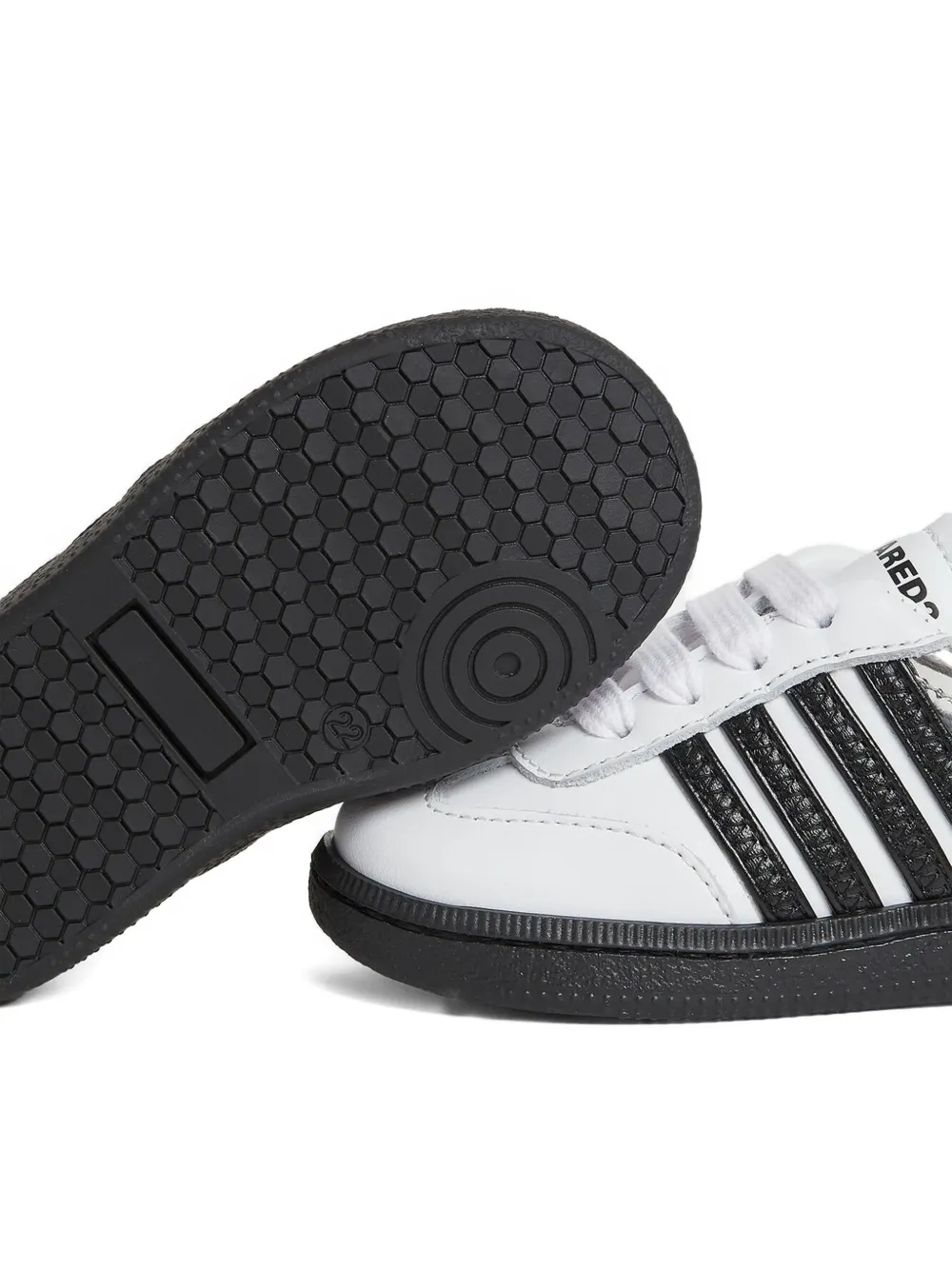 Dsquared2 Striped Panel Sneakers In Multi