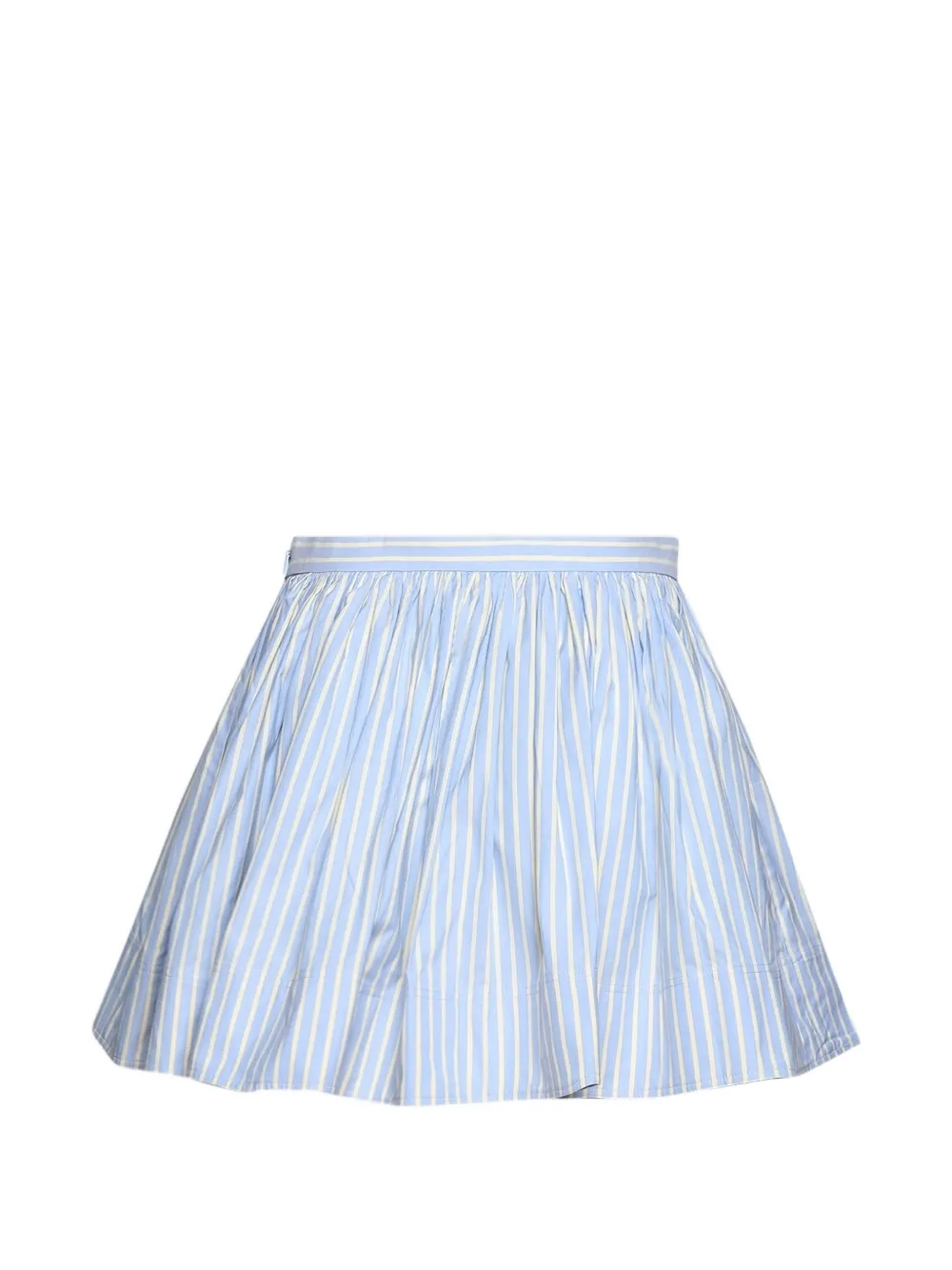  Rabanne Striped Mini Skirt - Blue 