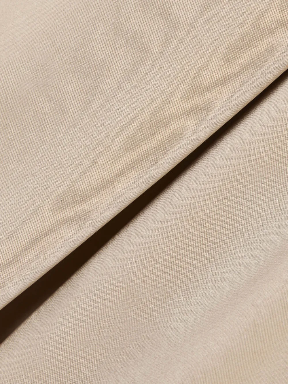 Lacoste Elastische palazzo broek Beige