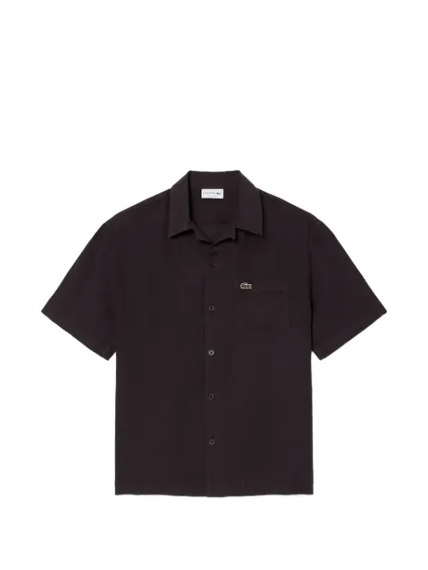 Lacoste buttoned short-sleeved shirt