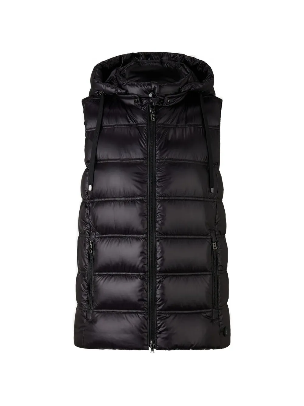 BOGNER Liddy detachable-hooded gilet - Schwarz