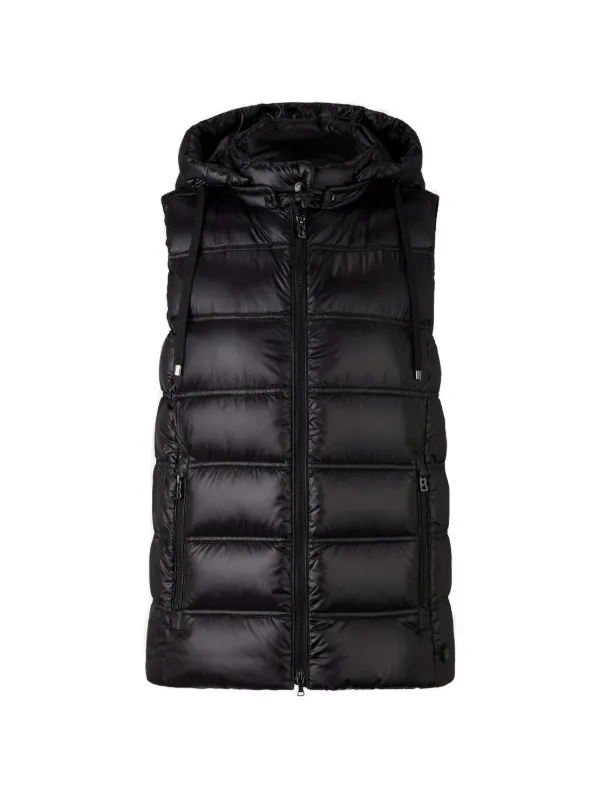 Bogner Liddy Detachable-hooded Gilet in Black