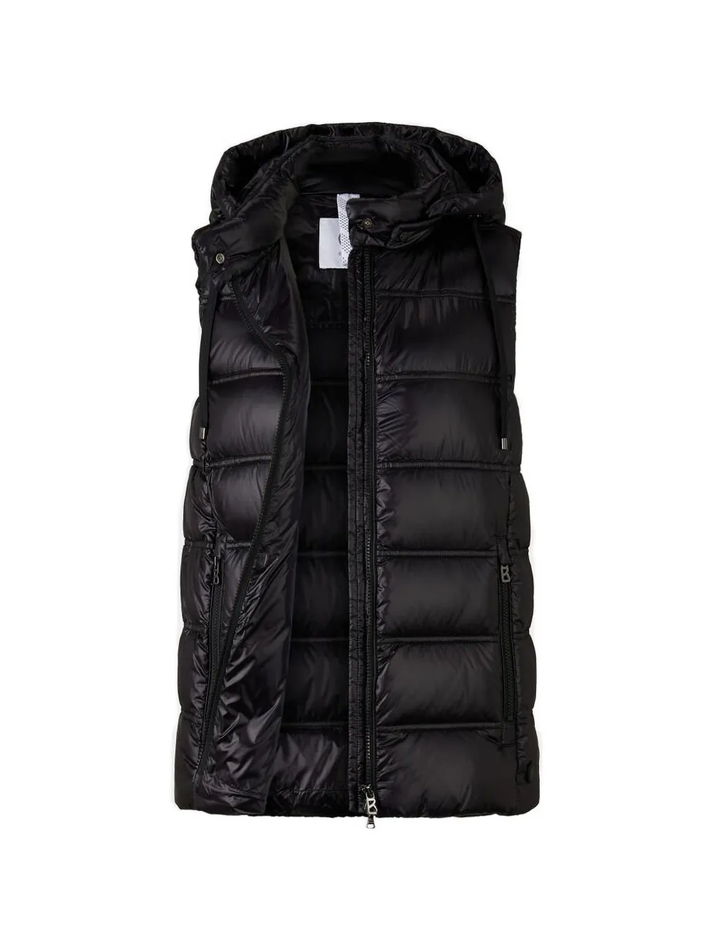  Bogner Chaleco Liddy Con Capucha - Negro 