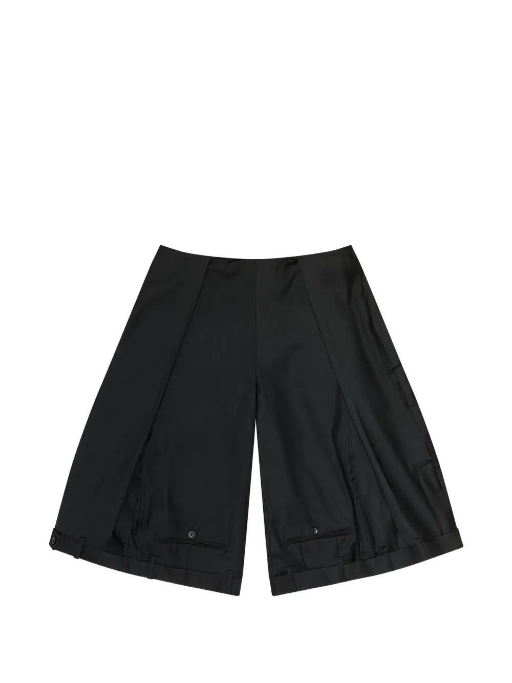 HODAKOVA upside down wide shorts - Grigio