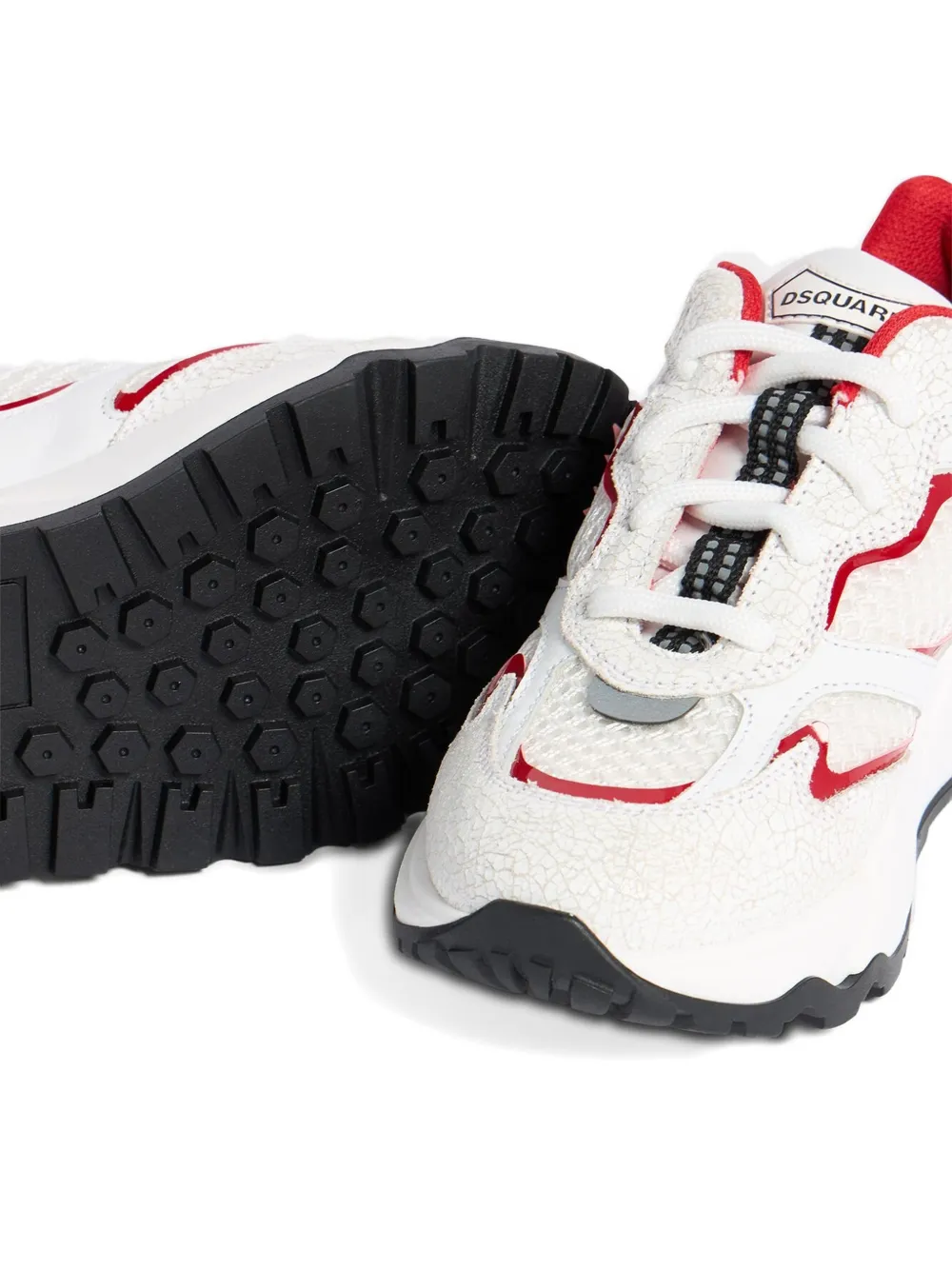 DSQUARED2 KIDS Maple Leaf sneakers Wit