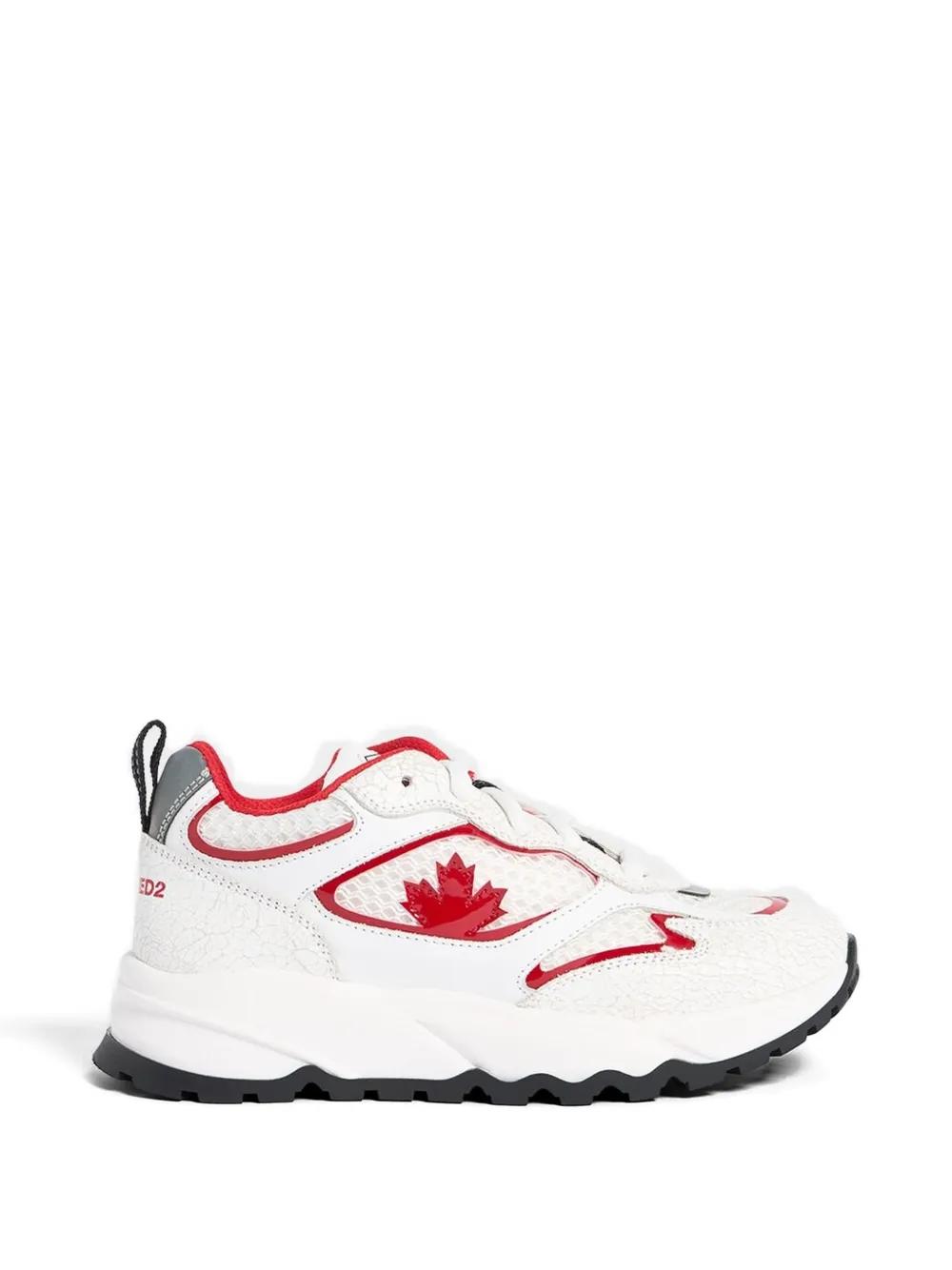 DSQUARED2 KIDS Maple Leaf sneakers Wit