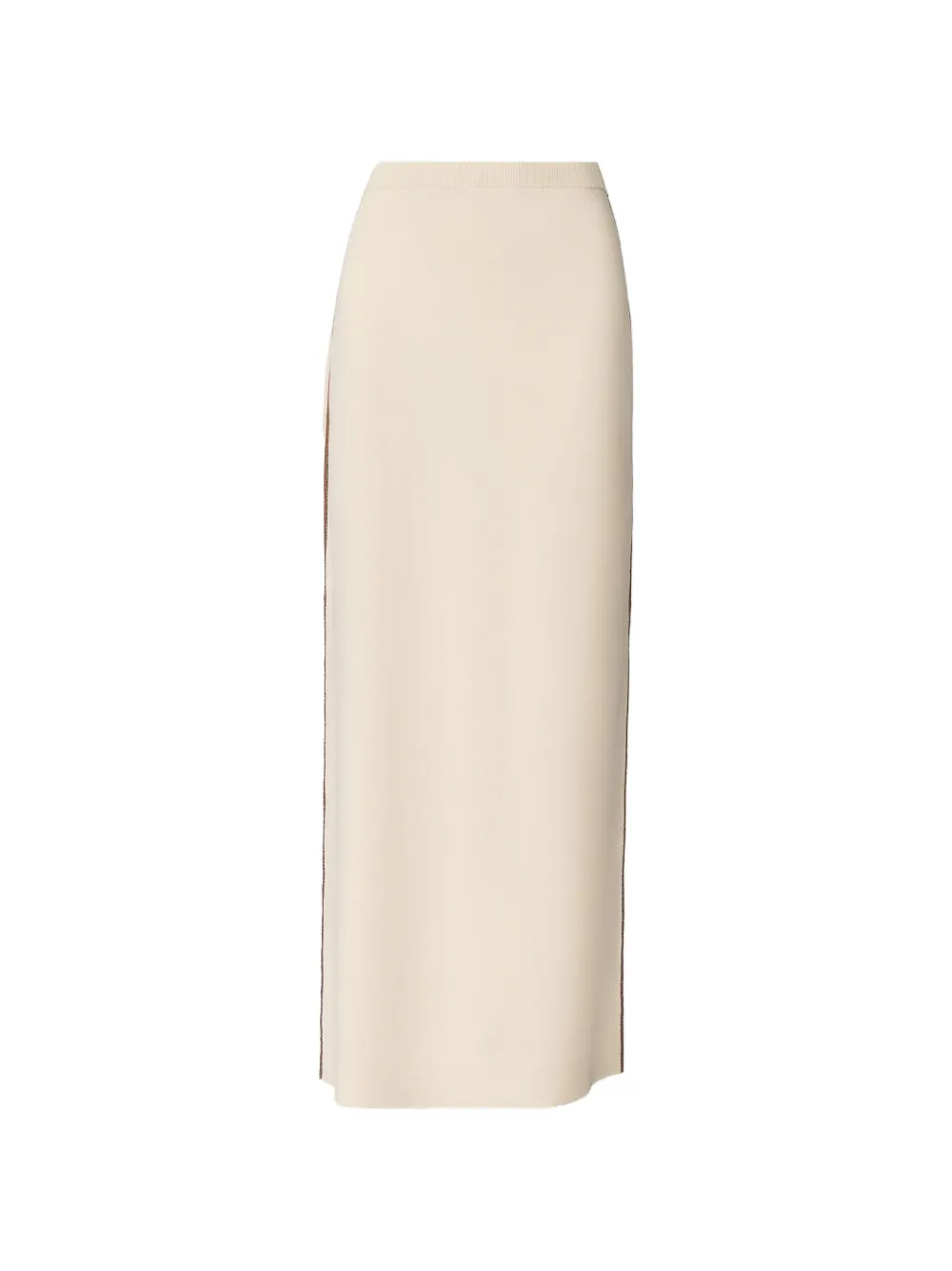 Fabiana Filippi Maxi-rok met zijsplit Beige