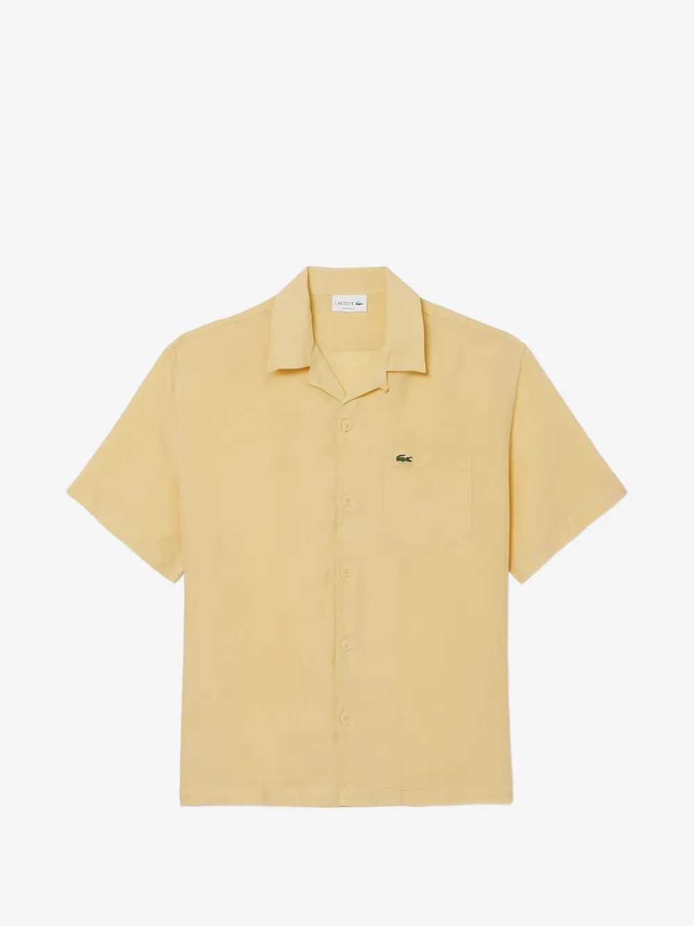 Lacoste short-sleeve shirt | Yellow | Image 1