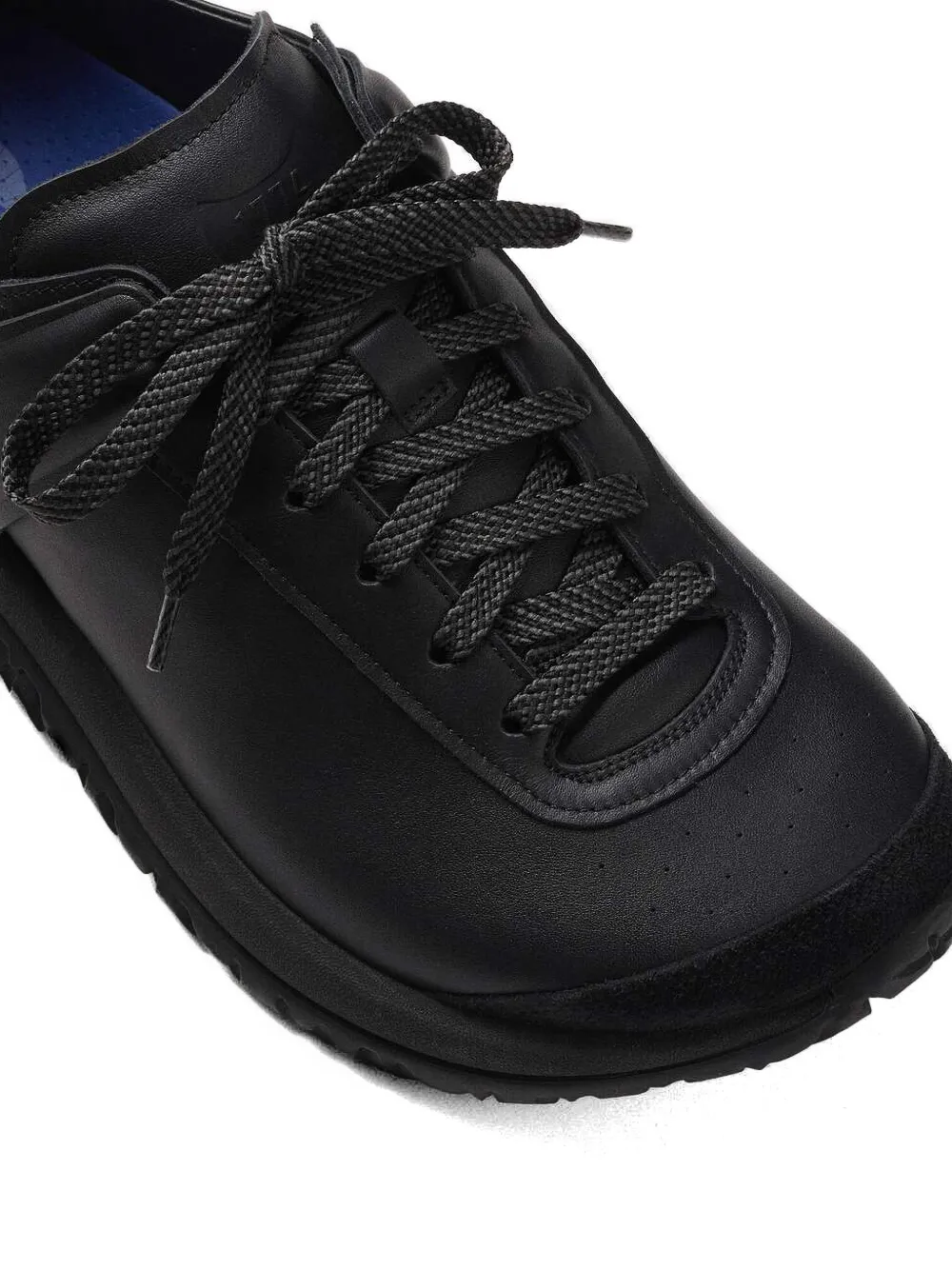 Birkenstock 1774 Stroedt leren sneakers Zwart