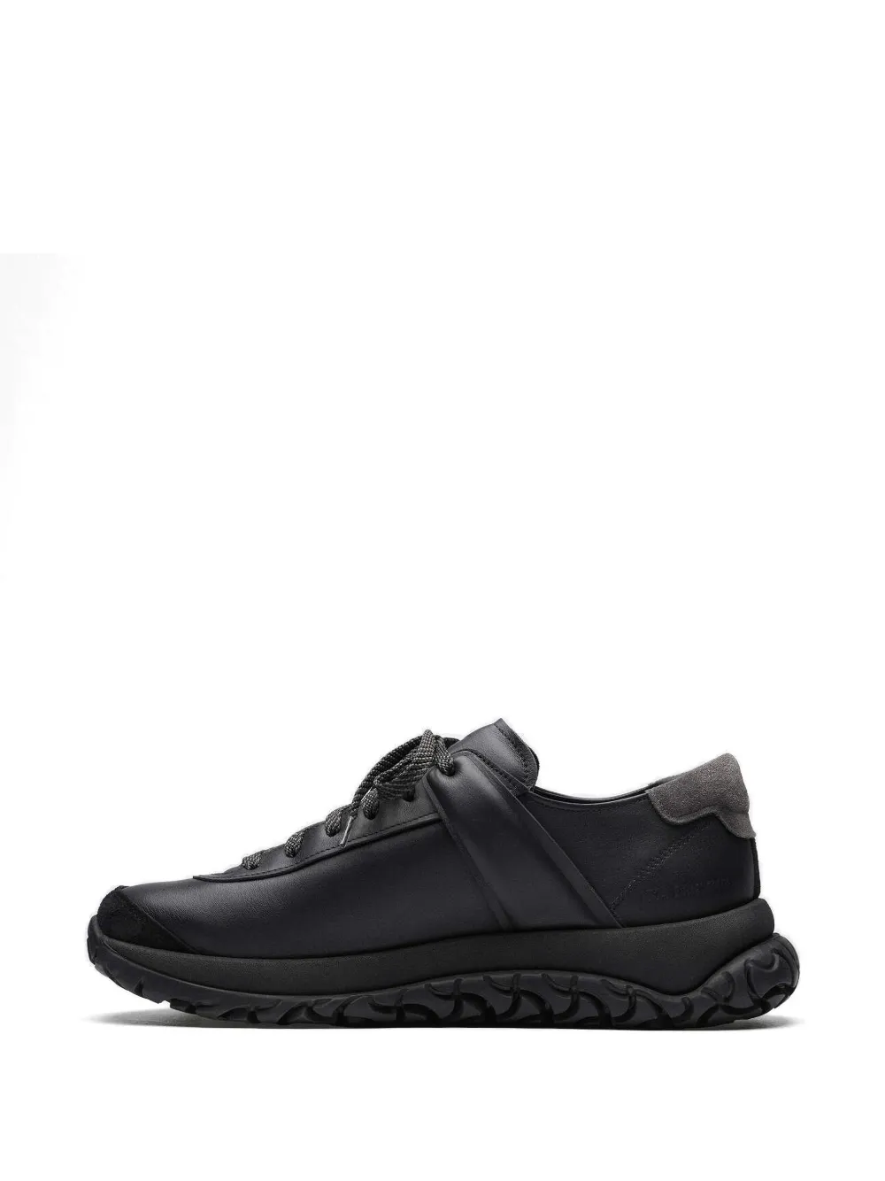 Birkenstock 1774 Stroedt leren sneakers Zwart